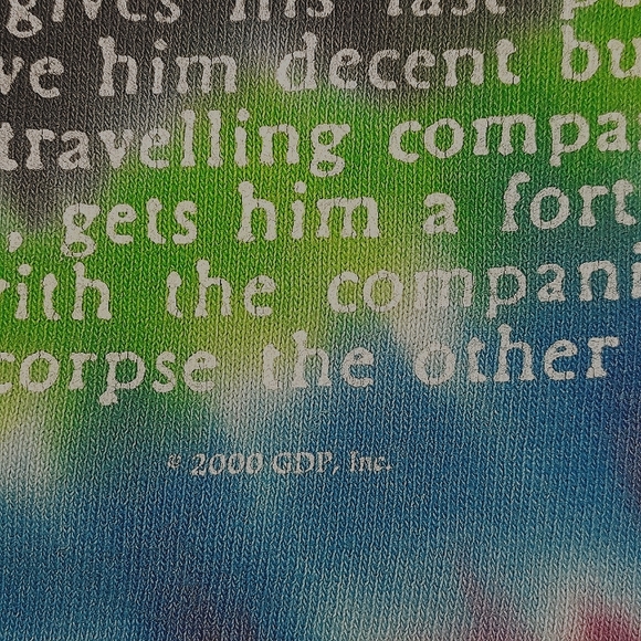 VINTAGE Greatful Dead 25th Anniv. Tee Sz S - Picture 4 of 6